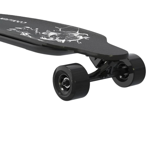 COOL&FUN Elektro-Skate/ Longboard mit Fernbedienung, 400W Brushless Motor, elektrisches Longboard für Erwachsene & Jugendliche /Refurbed nur B2B