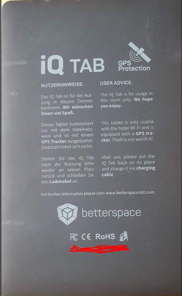 IQ-Tablet (Android) für kleine Anwendung oder Videos, perfekt für Kinder