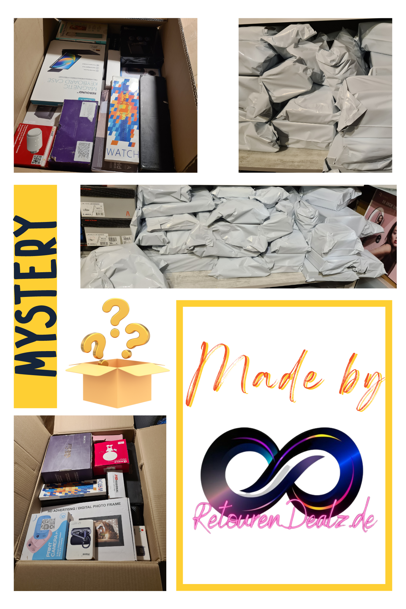 Überraschungstüten, Secret-Packs, Made by RetourenDealz