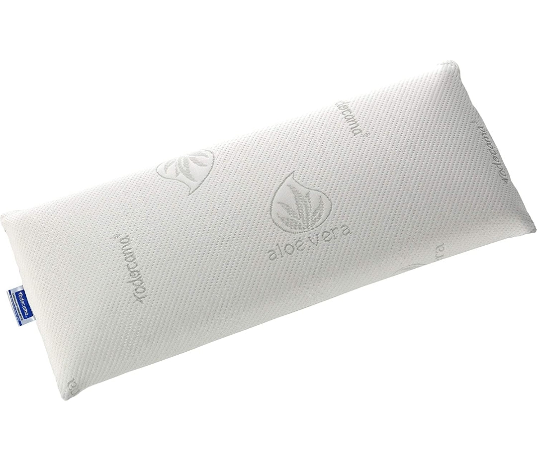 Todocama Viskoelastisches Kissen, Polyurethane, weiß, 135cm