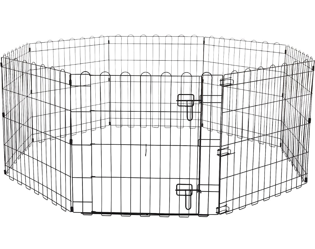Laufgehege für Hunde und andere Haustiere, faltbar, Metall