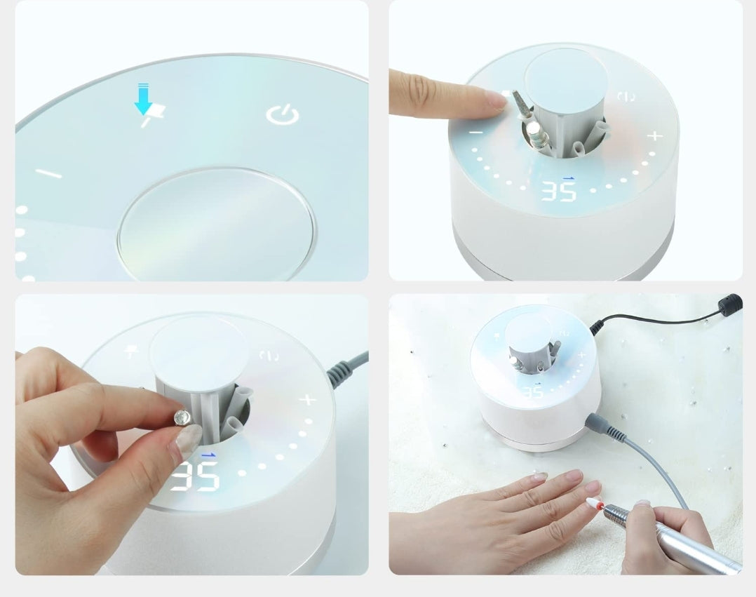 JCMASTER® Touch Nagelfräser 35000 Umin