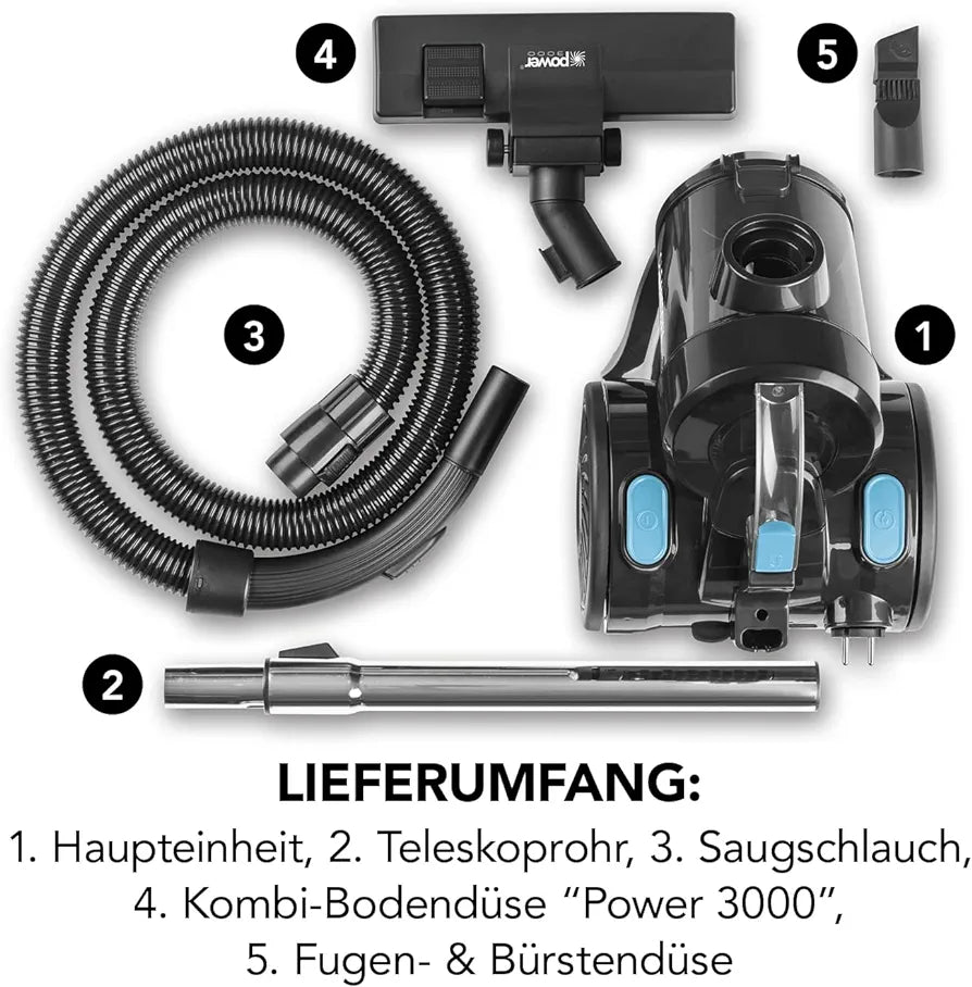CLEANmaxx Zyklon-Staubsauger