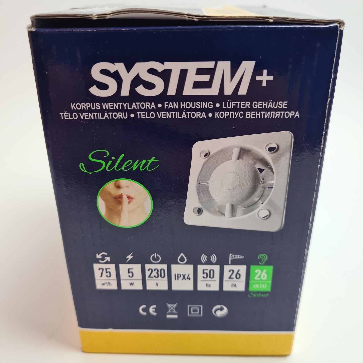 AWENTA System+ lüfter gehäuse Ø 100 KWS100H