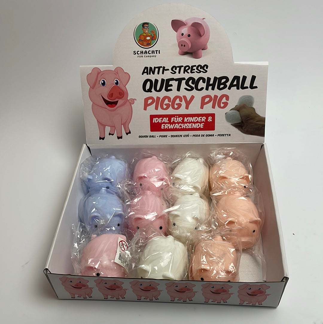 Quetschball Piggy Pig
