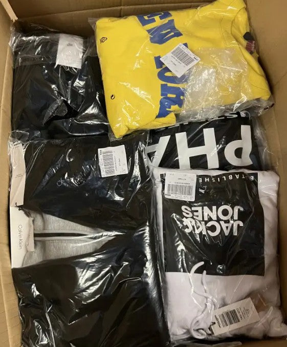 Misch-Paket aus diversen Kleidungsstücken – vielseitige Auswahl für jeden Anlass / pro Kg