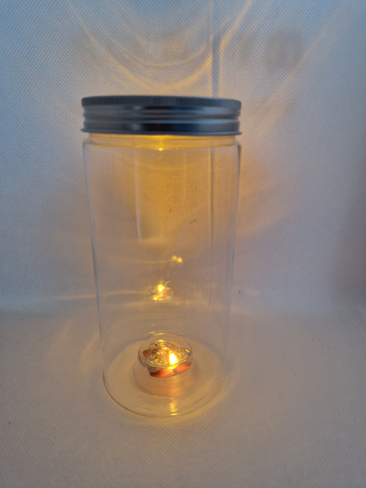 Deko-Glas mit LED Beleuchtung von Stern Fabrik